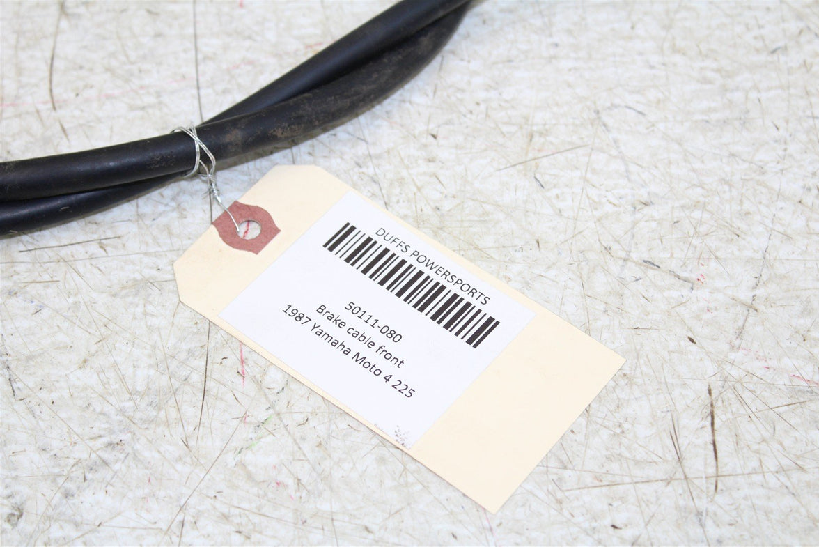 1987 Yamaha Moto4 225 Front Brake Cable Line 50111