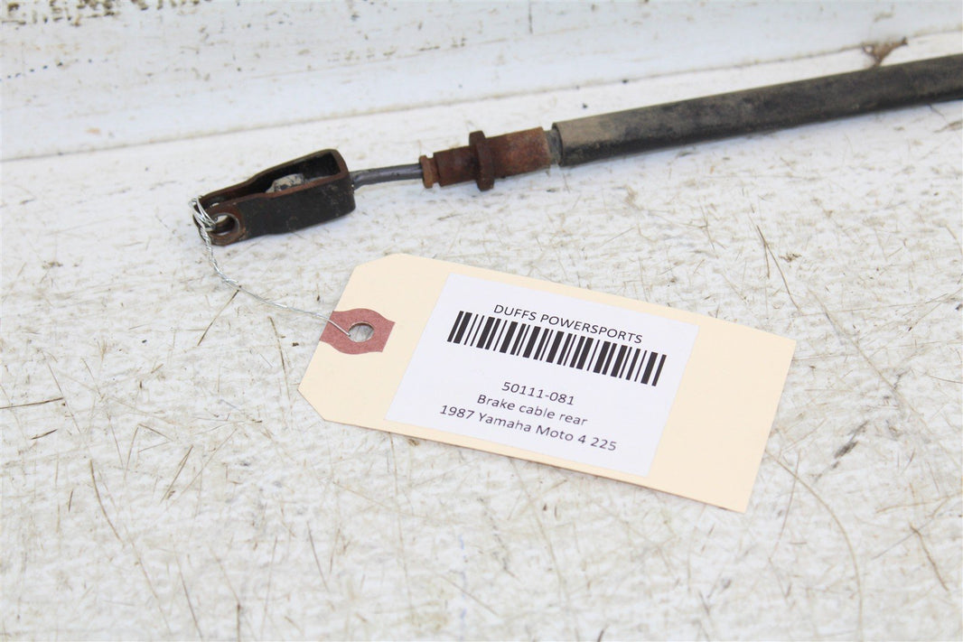 1987 Yamaha Moto4 225 Rear Brake Cable Line 50111