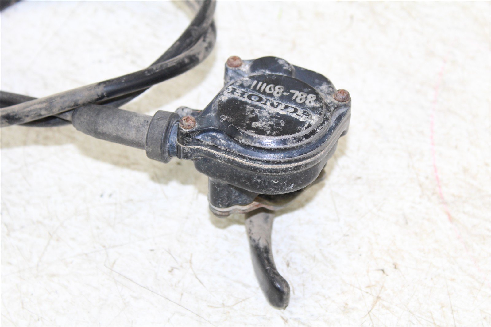 2001 Honda Foreman Rubicon 500 FA Throttle Lever Housing w/ Cable 11108
