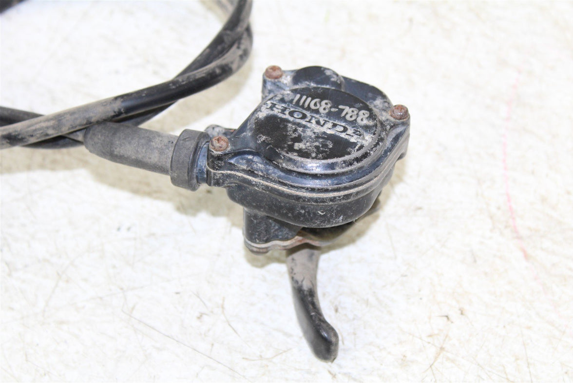 2001 Honda Foreman Rubicon 500 FA Throttle Lever Housing w/ Cable 11108