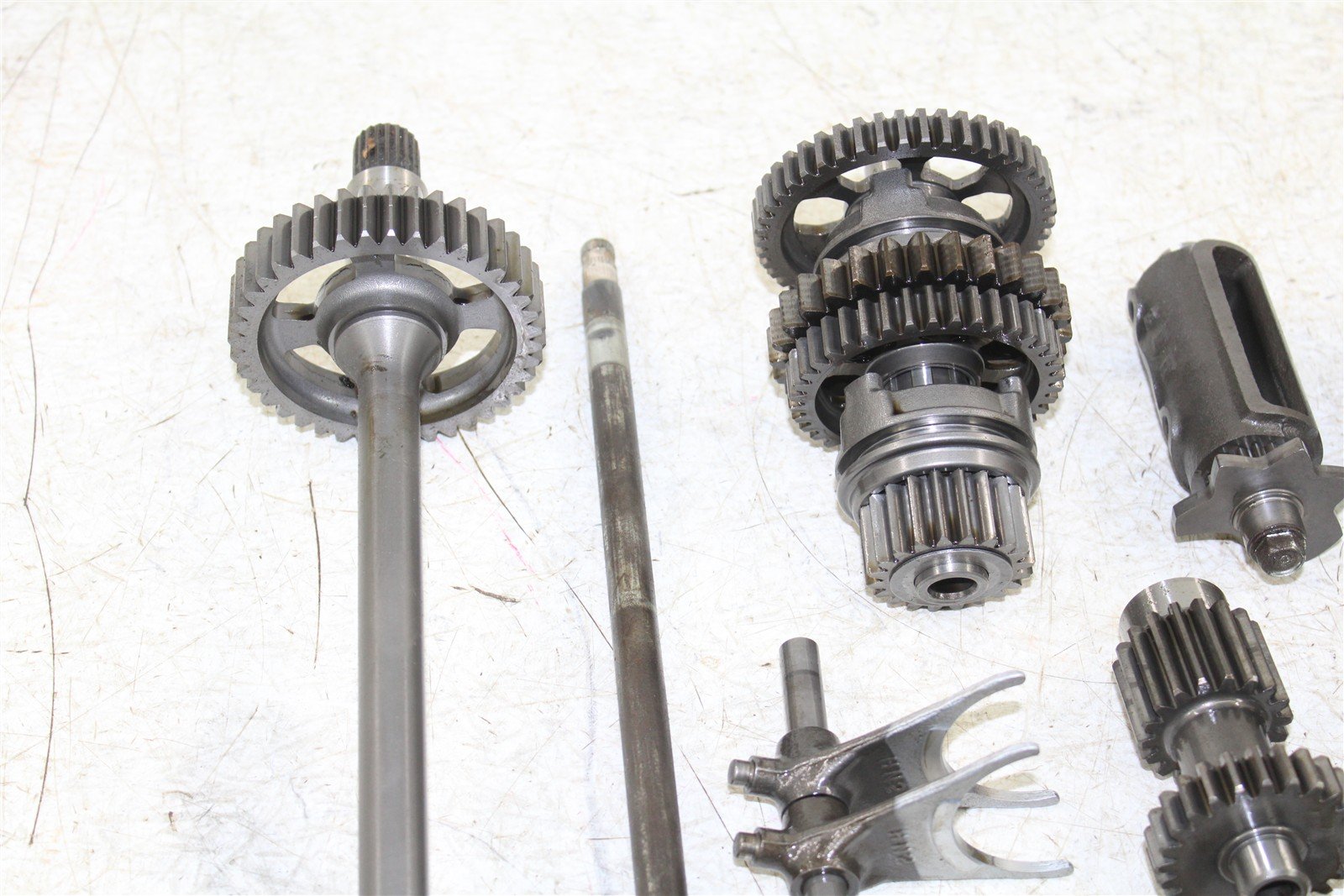 2001 Honda Foreman Rubicon 500 FA Transmission Gears Shift Shaft Fork Drum 11108