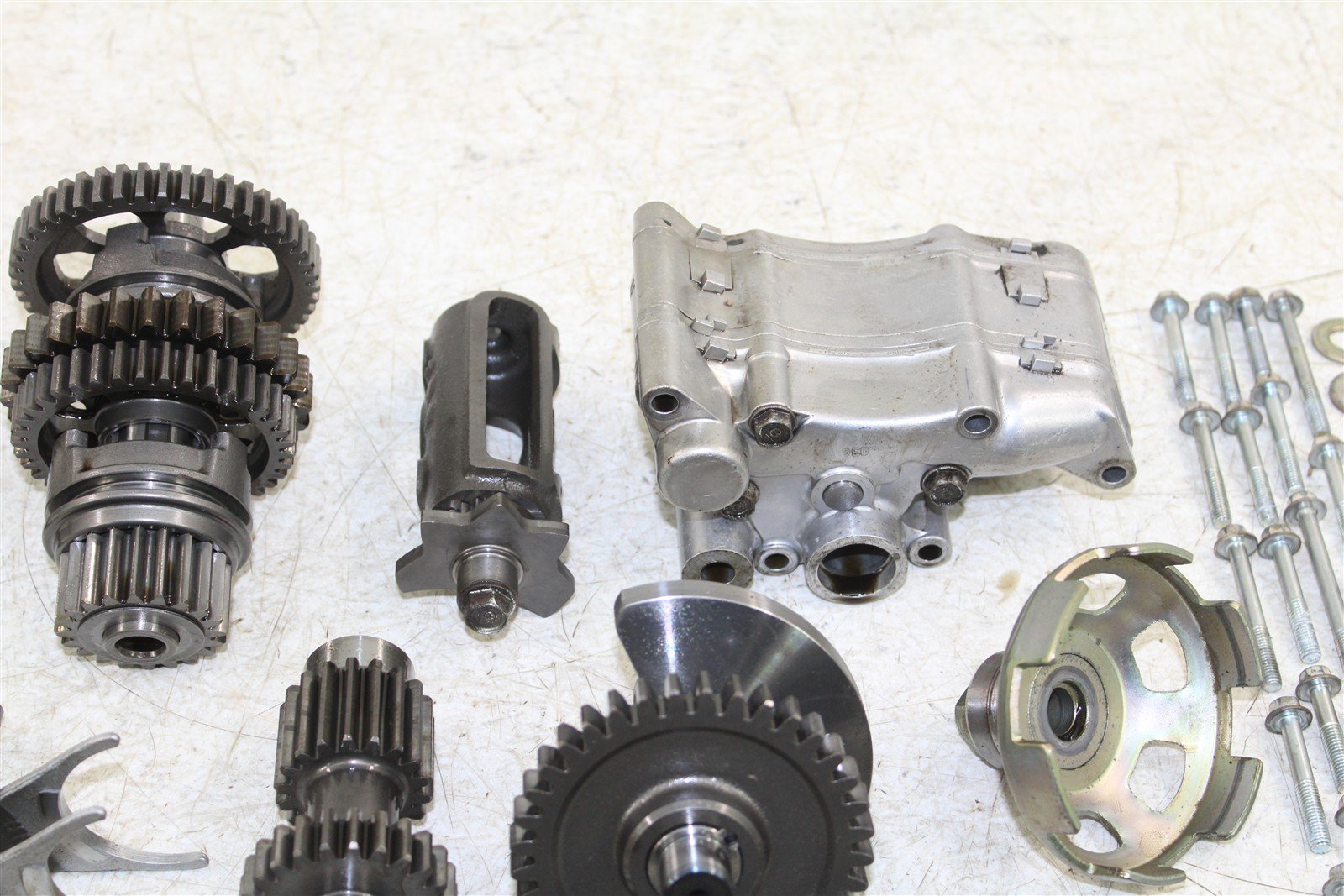 2001 Honda Foreman Rubicon 500 FA Transmission Gears Shift Shaft Fork Drum 11108