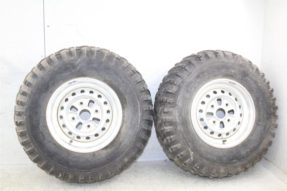 2001 Honda Foreman Rubicon 500 FA Front Wheel Set Rims 11108