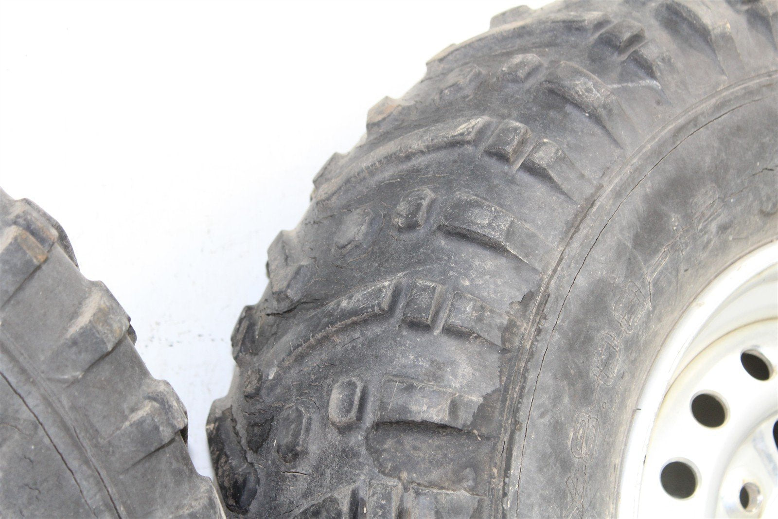 2001 Honda Foreman Rubicon 500 FA Front Wheel Set Rims 11108