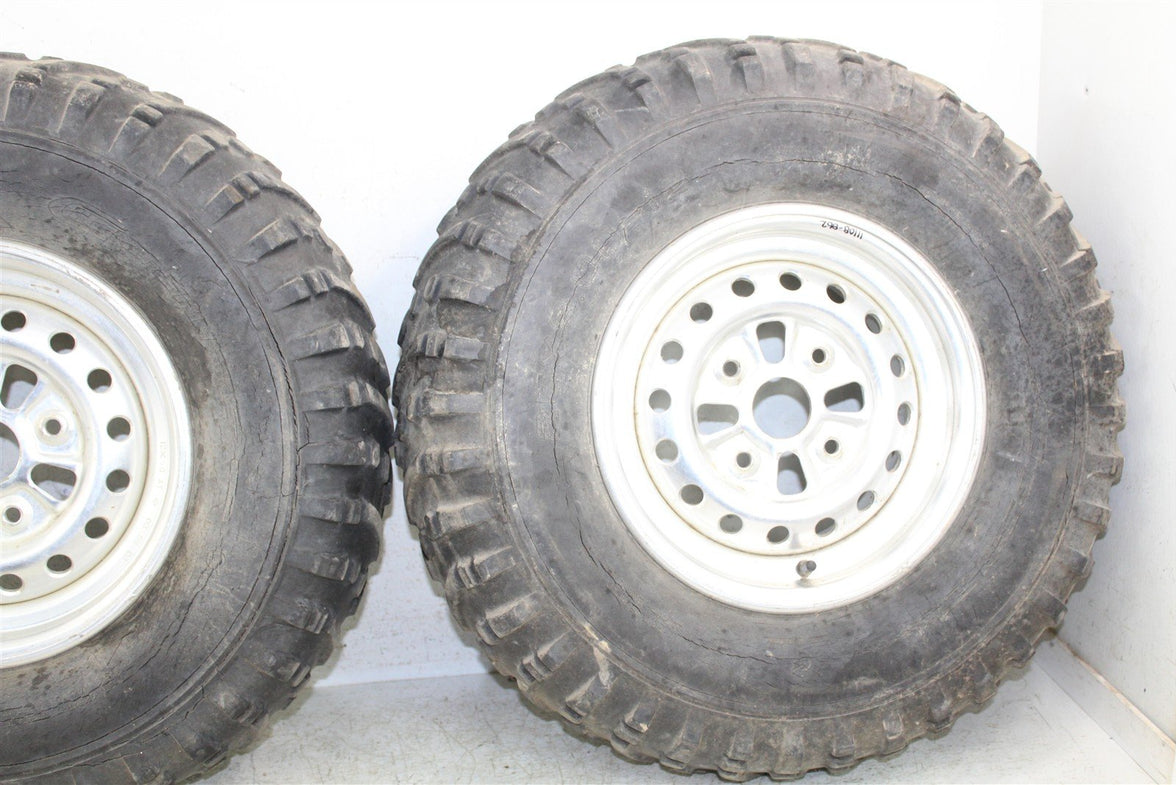 2001 Honda Foreman Rubicon 500 FA Front Wheel Set Rims 11108