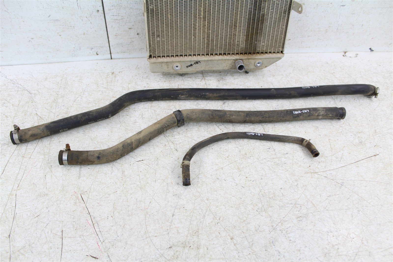 2001 Honda Foreman Rubicon 500 FA Radiator w/ Coolant Hoses 11108