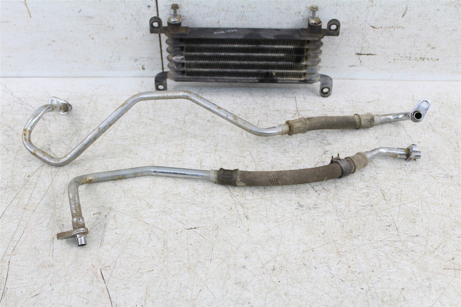 2001 Honda Foreman Rubicon 500 FA Engine Oil Cooler w/ Lines 11108