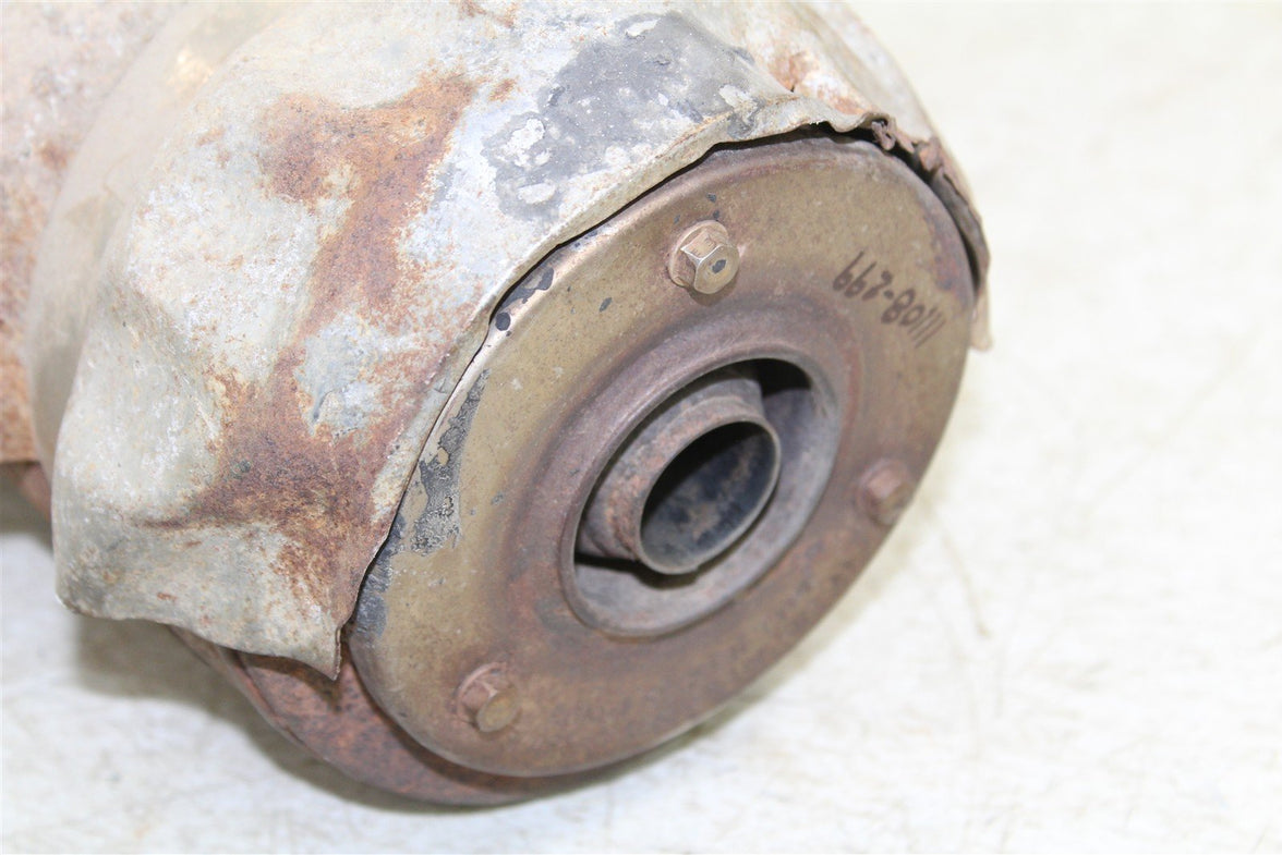 2001 Honda Foreman Rubicon 500 FA Exhaust Head Pipe Silencer Muffler 11108