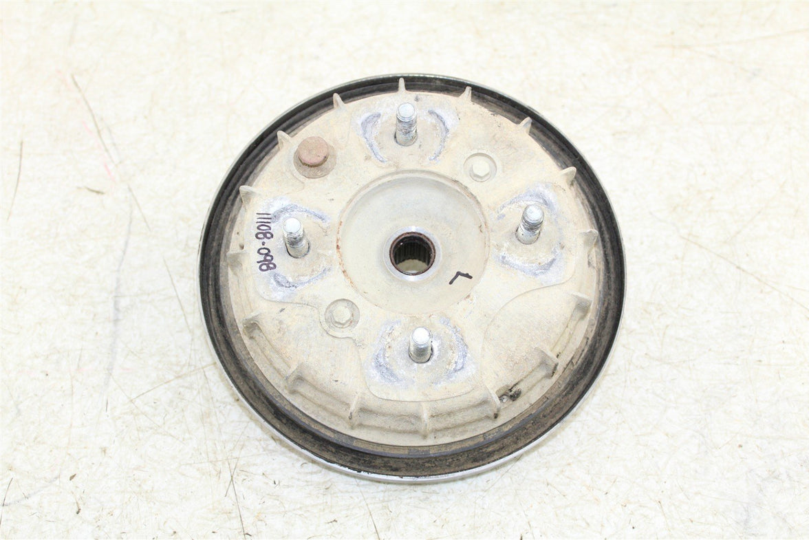 2001 Honda Foreman Rubicon 500 FA Front Left Brake Drum Backing Panel Hub 11108