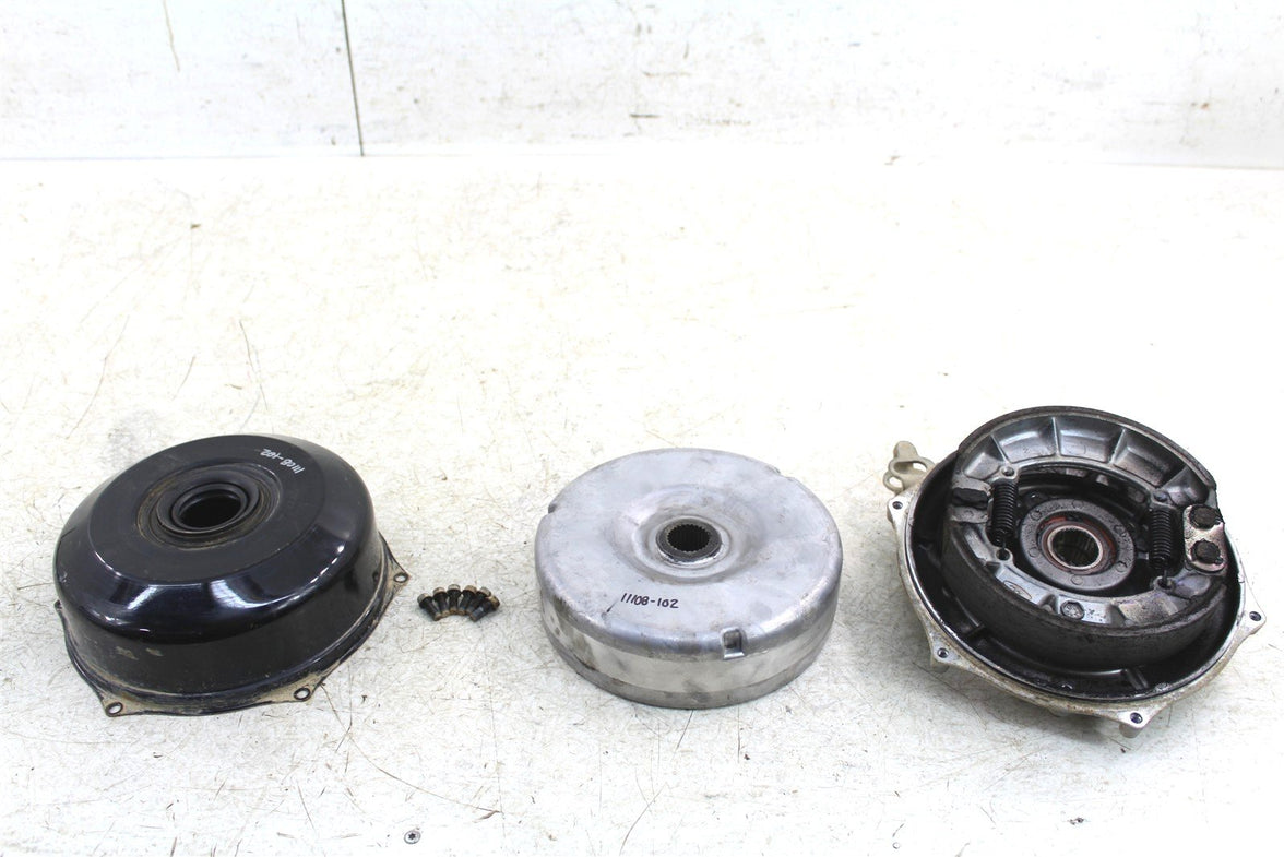 2001 Honda Foreman Rubicon 500 FA Rear Brake Drum Backing Plate Panel Hub 11108