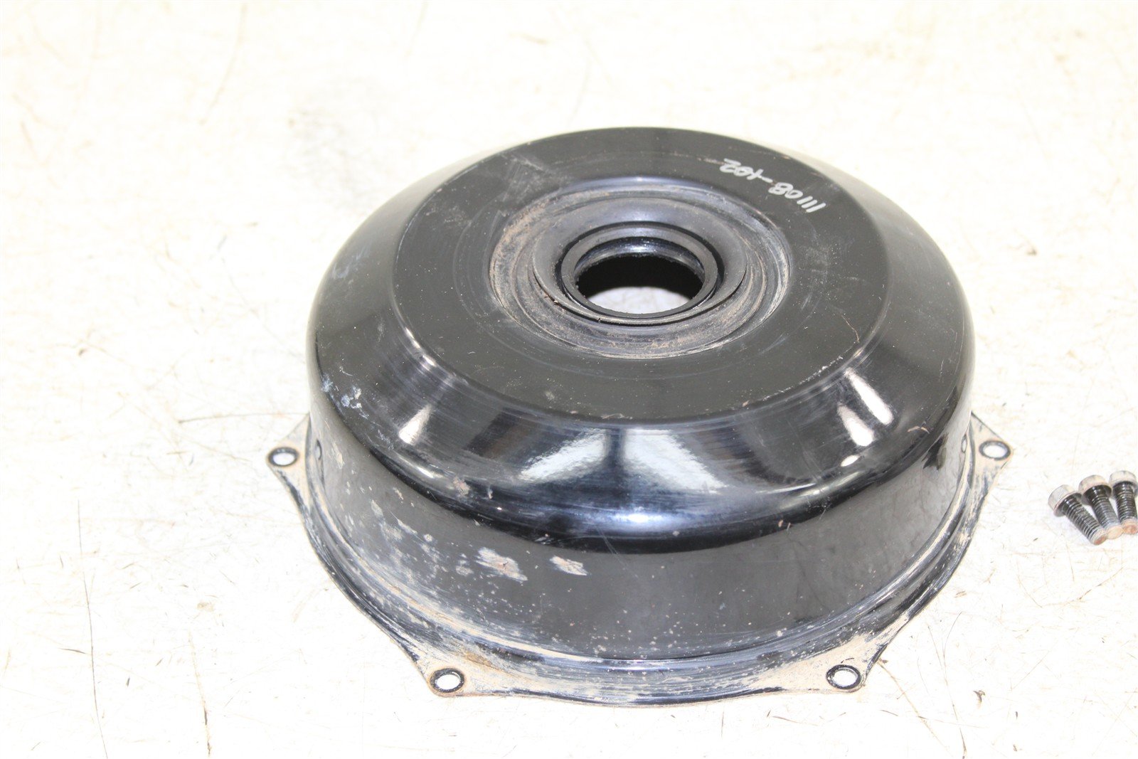 2001 Honda Foreman Rubicon 500 FA Rear Brake Drum Backing Plate Panel Hub 11108