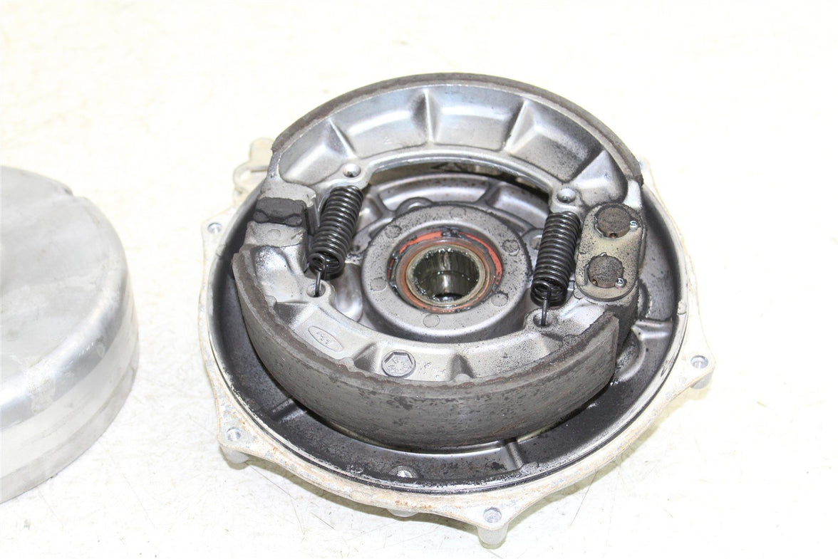 2001 Honda Foreman Rubicon 500 FA Rear Brake Drum Backing Plate Panel Hub 11108