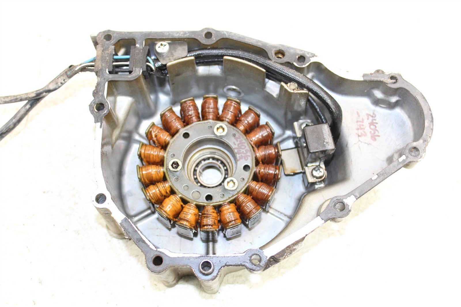 2001 Kawasaki Prairie 300 4x4 Stator Magneto Generator Coil w/ Cover 24056