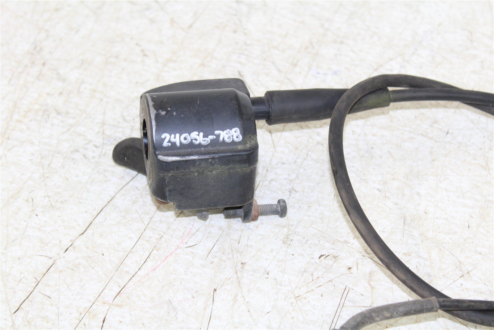 2001 Kawasaki Prairie 300 4x4 Throttle Lever Housing w/ Cable 24056