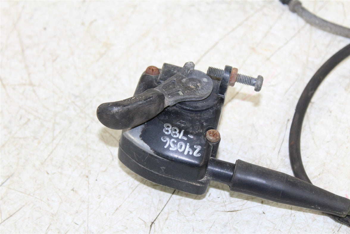 2001 Kawasaki Prairie 300 4x4 Throttle Lever Housing w/ Cable 24056