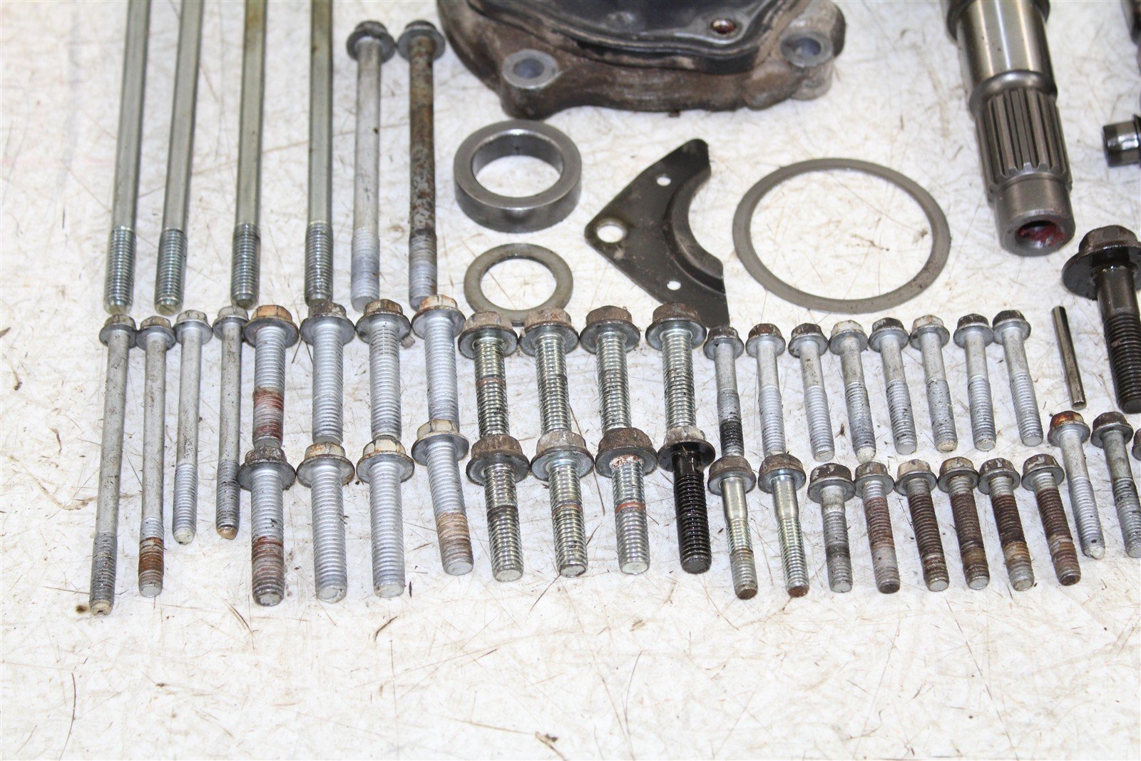 2001 Kawasaki Prairie 300 4x4 Transmission Gears Shift Shaft Forks Drum 24056