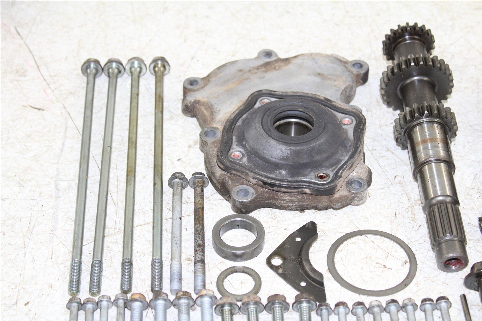 2001 Kawasaki Prairie 300 4x4 Transmission Gears Shift Shaft Forks Drum 24056
