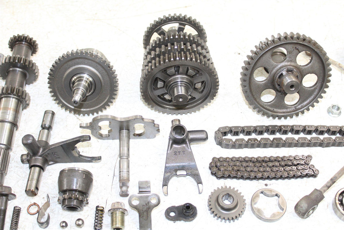 2001 Kawasaki Prairie 300 4x4 Transmission Gears Shift Shaft Forks Drum 24056