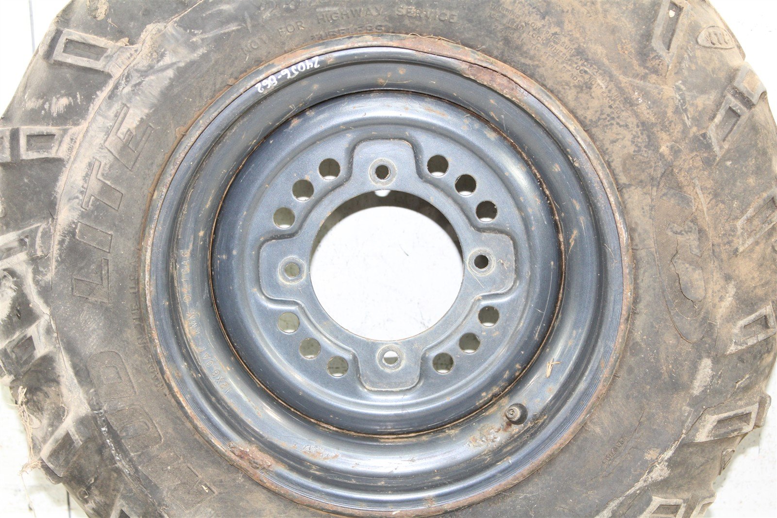2001 Kawasaki Prairie 300 4x4 Front Wheel Set Rims 24056