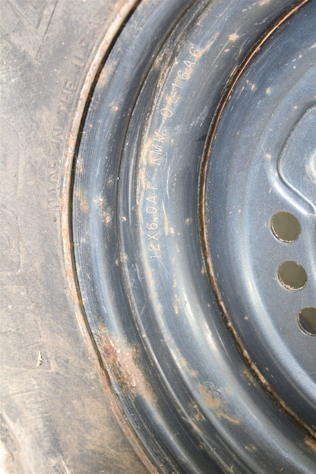 2001 Kawasaki Prairie 300 4x4 Front Wheel Set Rims 24056