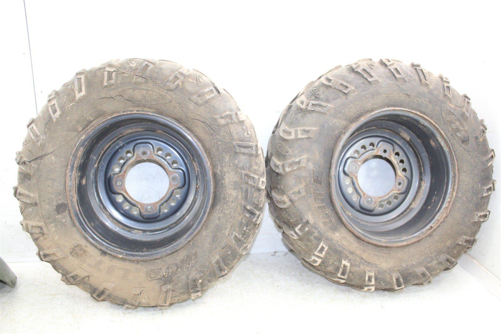 2001 Kawasaki Prairie 300 4x4 Front Wheel Set Rims 24056