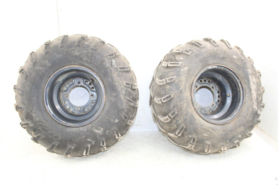 2001 Kawasaki Prairie 300 4x4 Rear Wheel Set Rims 24056