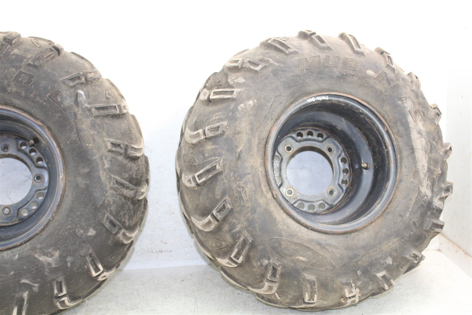 2001 Kawasaki Prairie 300 4x4 Rear Wheel Set Rims 24056