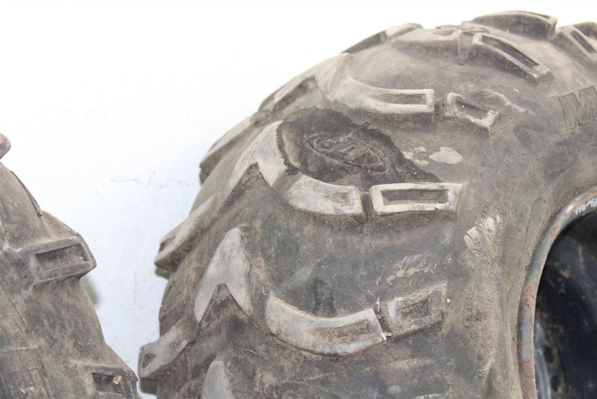 2001 Kawasaki Prairie 300 4x4 Rear Wheel Set Rims 24056