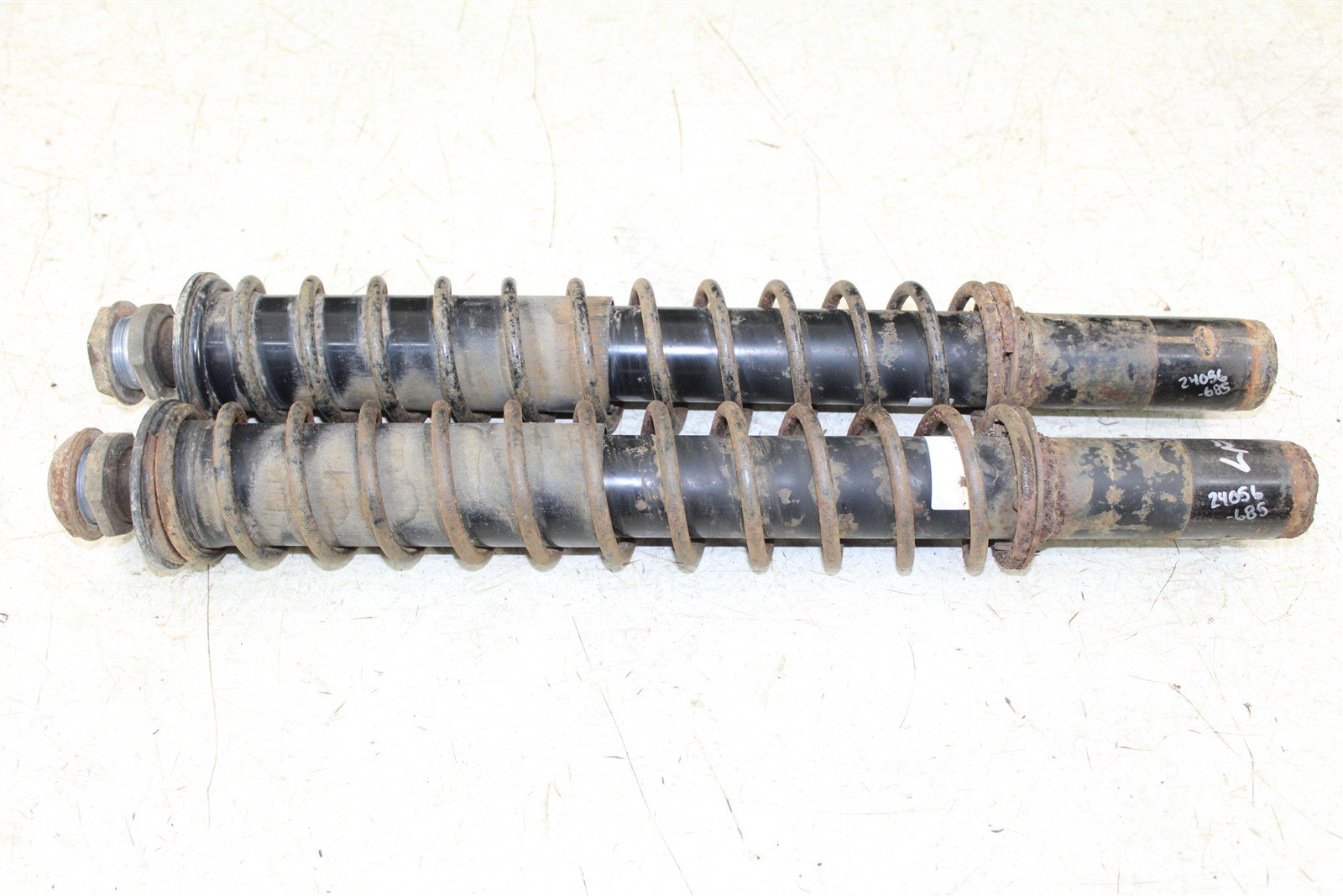 2001 Kawasaki Prairie 300 4x4 Front Shocks Spring Absorber Left Right 24056