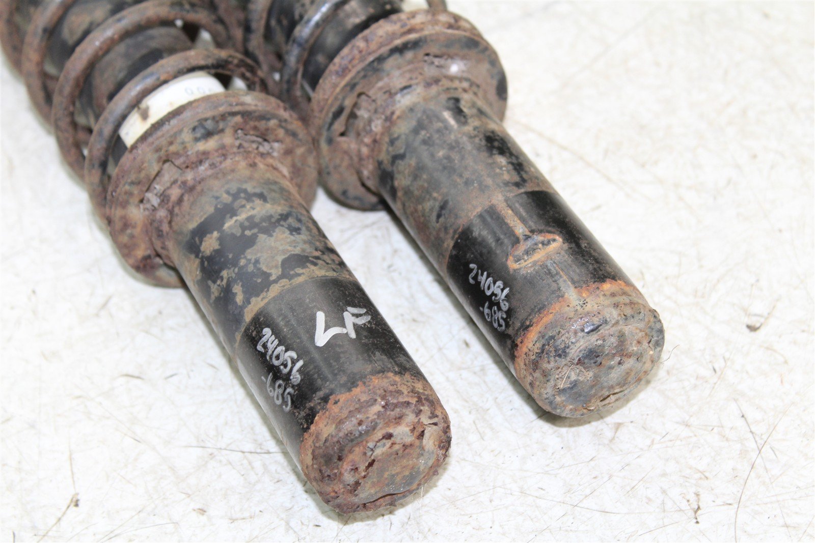 2001 Kawasaki Prairie 300 4x4 Front Shocks Spring Absorber Left Right 24056