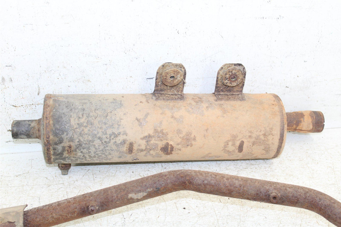 2001 Kawasaki Prairie 300 4x4 Exhaust Head Pipe Silencer Muffler 24056