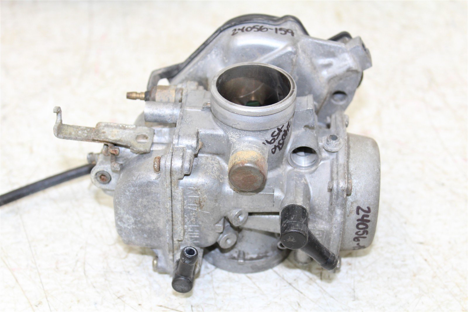 2001 Kawasaki Prairie 300 4x4 Keihin Carburetor Carb Fuel Intake 24056