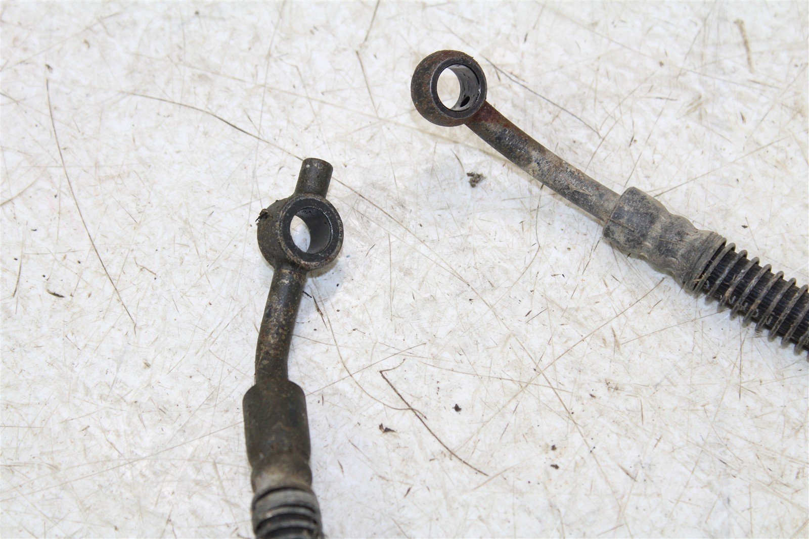 2001 Kawasaki Prairie 300 4x4 Front Lower Brake Hose Line 24056