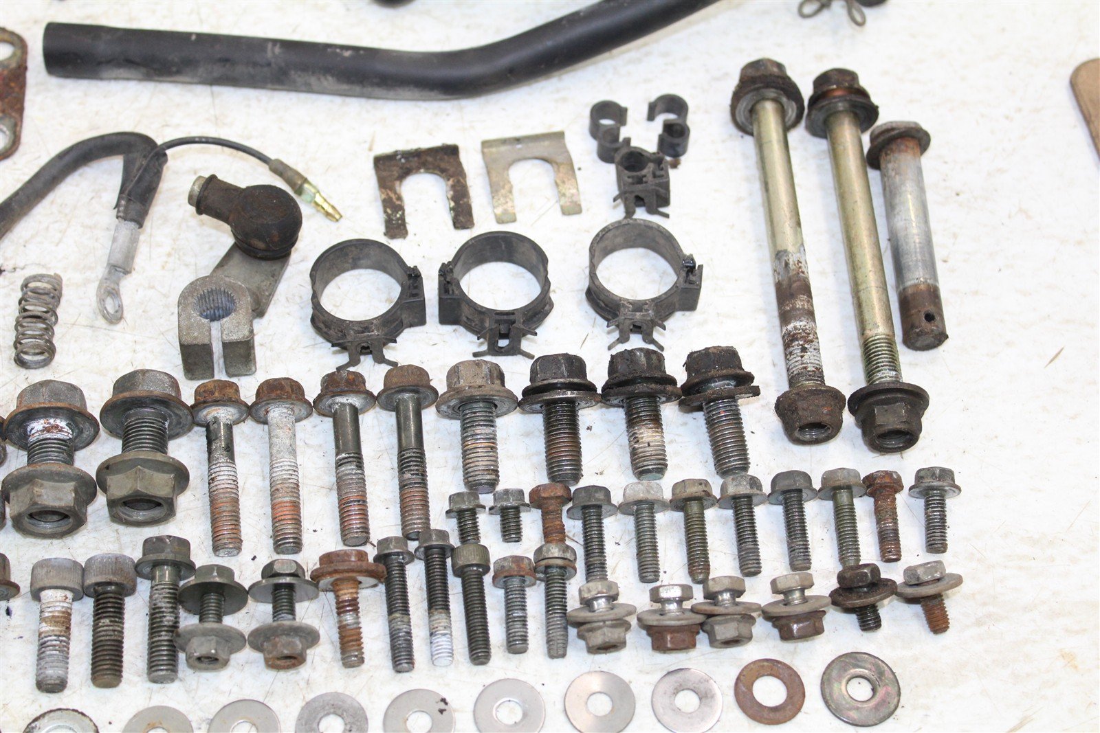 2000 Yamaha Big Bear 400 4x4 Chassis Bolt Kit Hardware Boot Clamp Wire 50112
