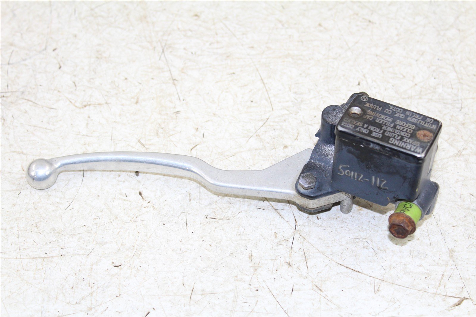2000 Yamaha Big Bear 400 4x4 Front Brake Master Cylinder Lever 50112