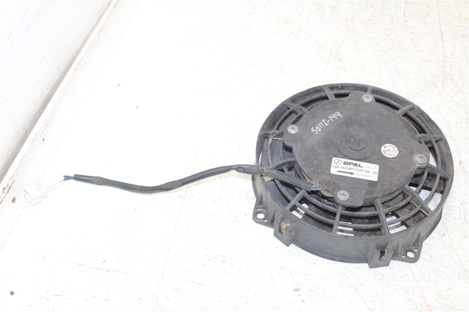 2000 Yamaha Big Bear 400 4x4 Engine Oil Cooler Cooling Fan 50112