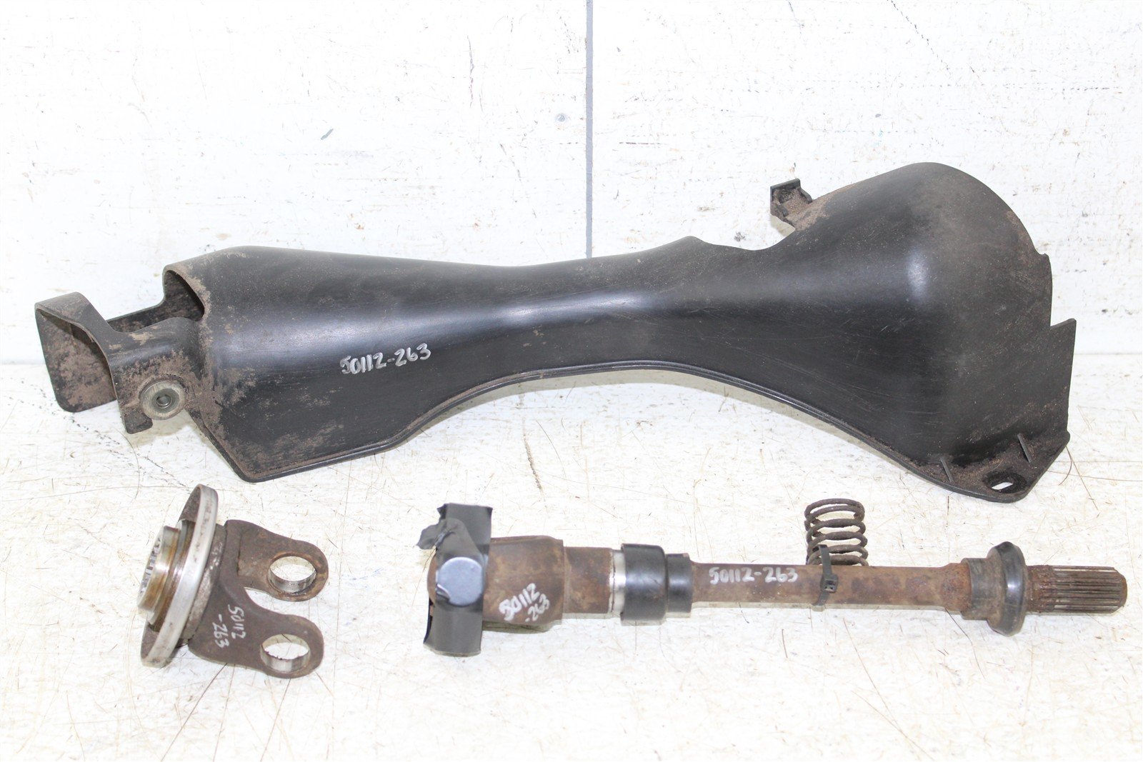 2000 Yamaha Big Bear 400 4x4 Front Drive Shaft w/ Cover Guard 50112