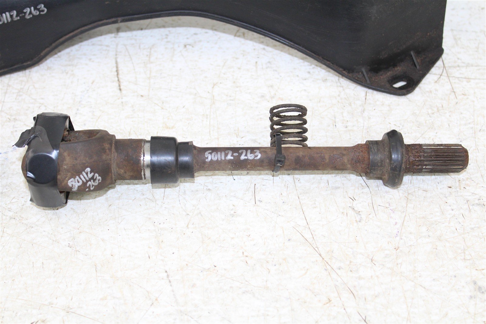 2000 Yamaha Big Bear 400 4x4 Front Drive Shaft w/ Cover Guard 50112