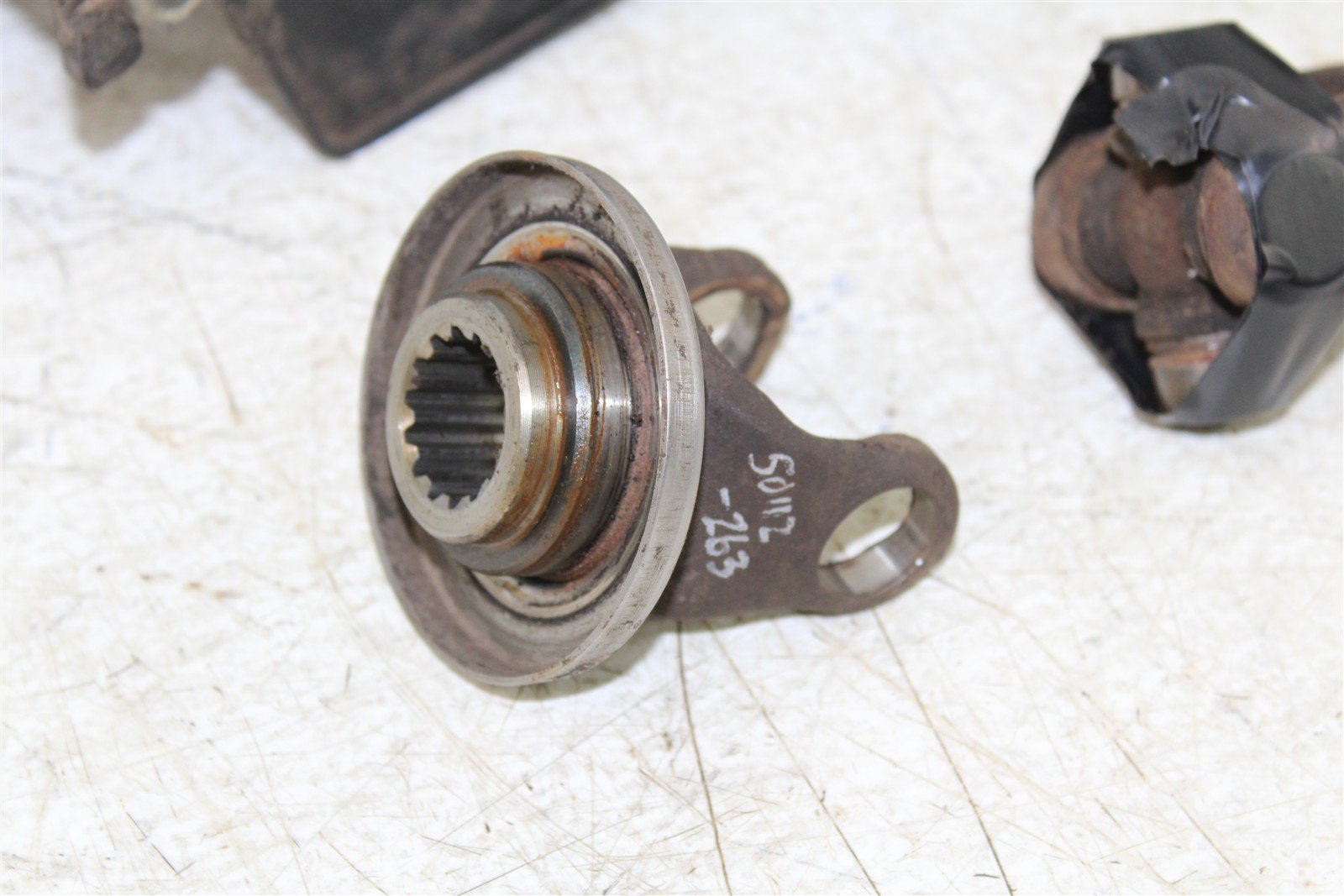 2000 Yamaha Big Bear 400 4x4 Front Drive Shaft w/ Cover Guard 50112