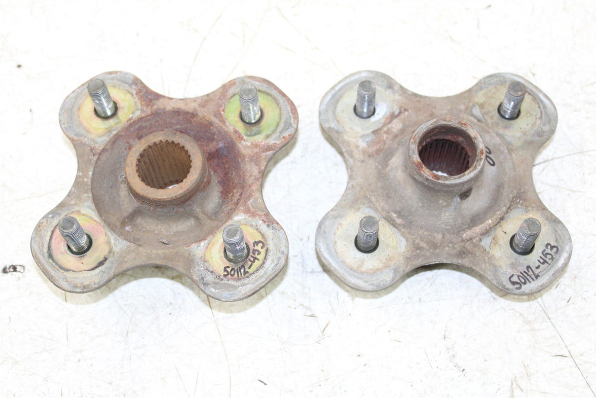 2000 Yamaha Big Bear 400 4x4 Rear Hubs Wheel Mounts 50112