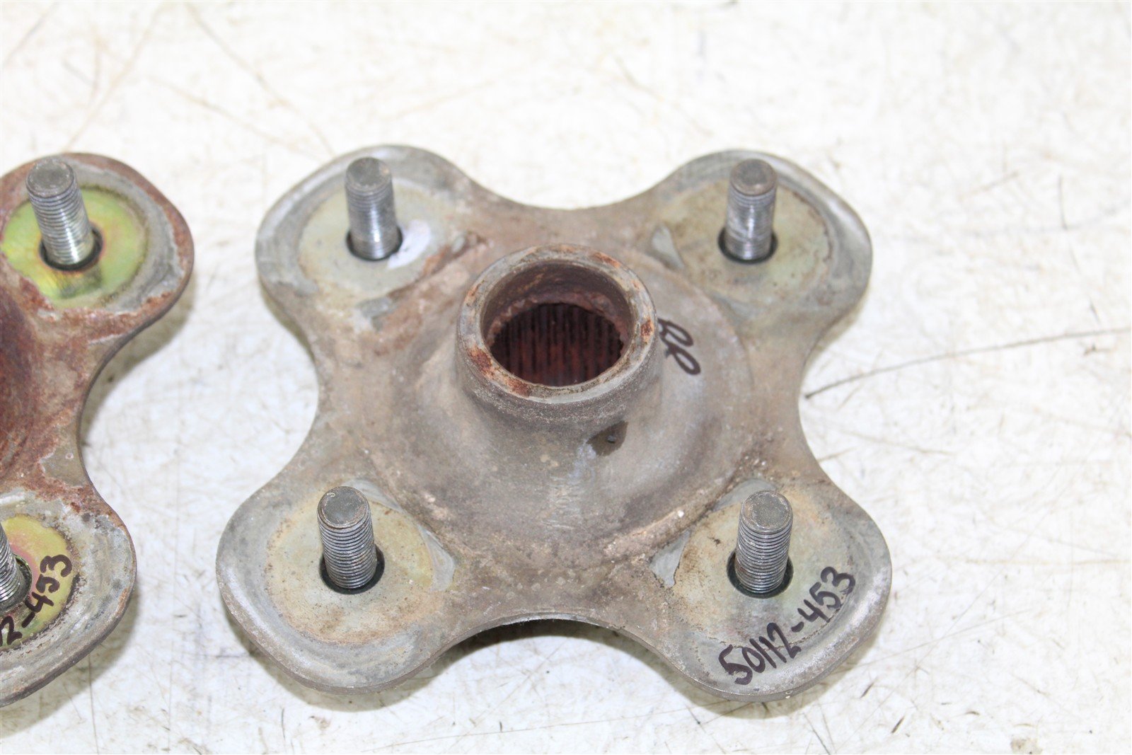 2000 Yamaha Big Bear 400 4x4 Rear Hubs Wheel Mounts 50112
