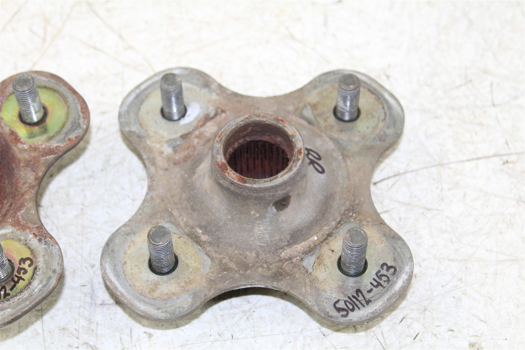 2000 Yamaha Big Bear 400 4x4 Rear Hubs Wheel Mounts 50112