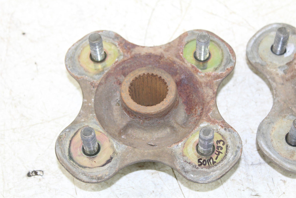 2000 Yamaha Big Bear 400 4x4 Rear Hubs Wheel Mounts 50112