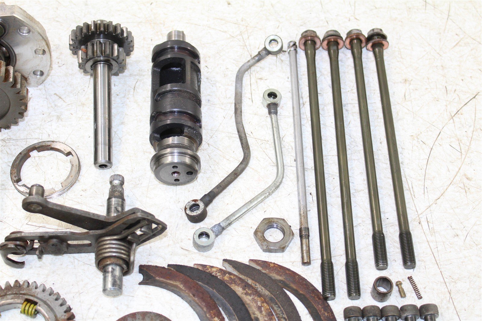 2000 Yamaha Big Bear 400 4x4 Transmission Gears Shift Shaft Forks Drum 50112
