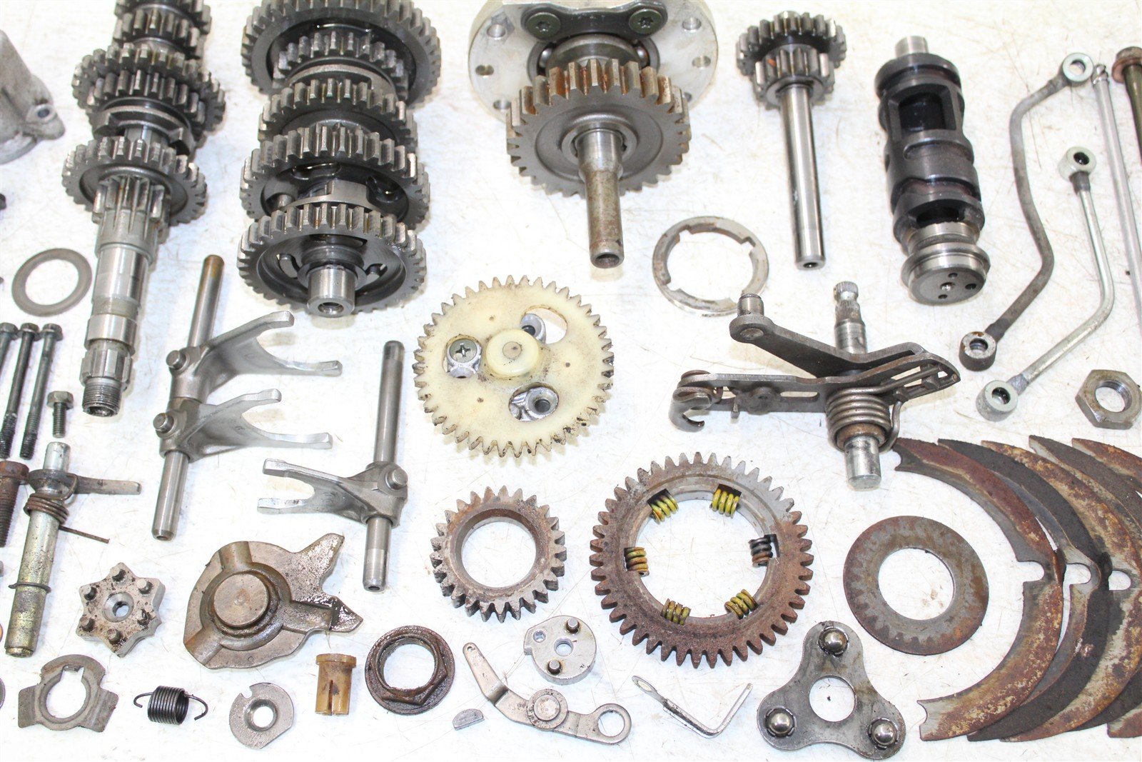 2000 Yamaha Big Bear 400 4x4 Transmission Gears Shift Shaft Forks Drum 50112