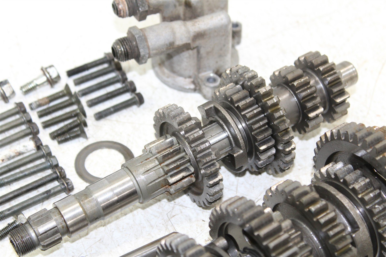 2000 Yamaha Big Bear 400 4x4 Transmission Gears Shift Shaft Forks Drum 50112
