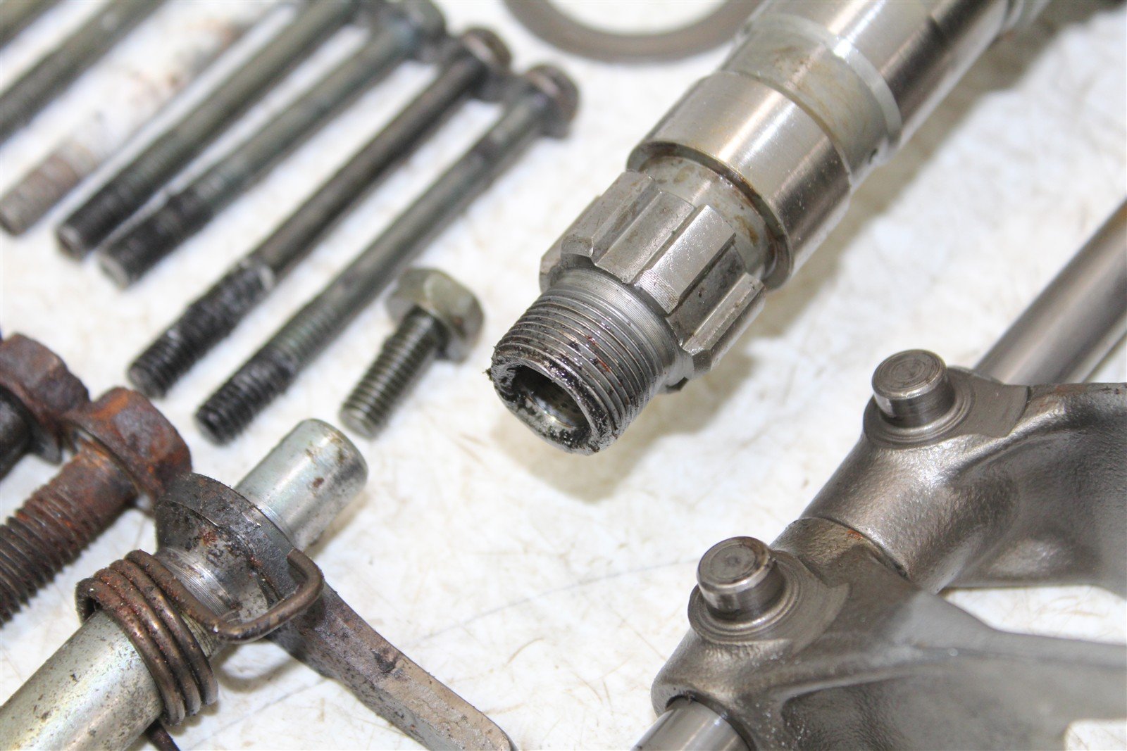 2000 Yamaha Big Bear 400 4x4 Transmission Gears Shift Shaft Forks Drum 50112