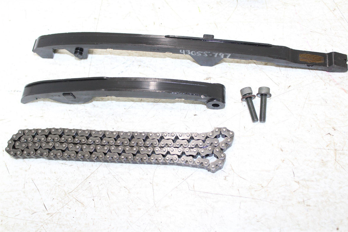 2007 Suzuki Vinson 500 4x4 Timing Chain Guide Slides w/ Camshaft Tensioner 43055