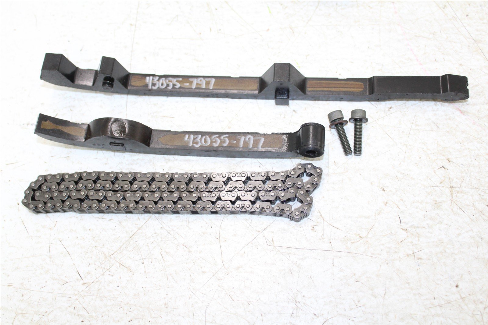 2007 Suzuki Vinson 500 4x4 Timing Chain Guide Slides w/ Camshaft Tensioner 43055