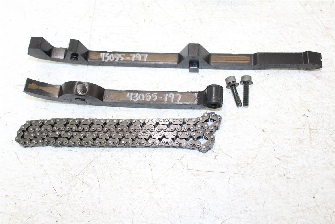 2007 Suzuki Vinson 500 4x4 Timing Chain Guide Slides w/ Camshaft Tensioner 43055